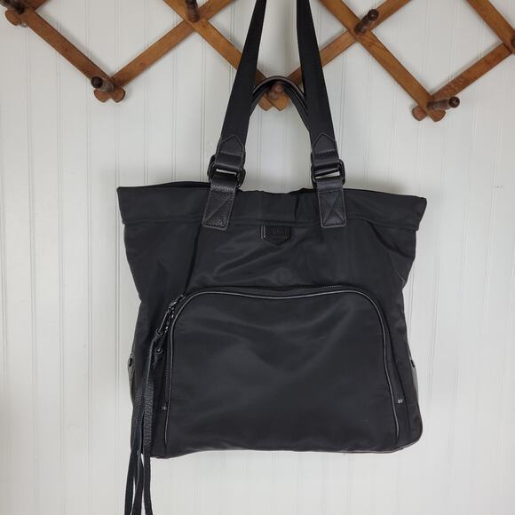 Aimee Kestenberg Women's Bermuda Nylon Convertible Tote In Black - Picture 1 of 14